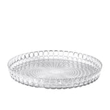 Guzzini Tiffany Round Serving Tray 36cm Clear - Image 01