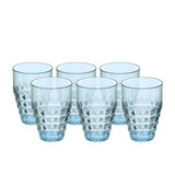 Guzzini Tiffany Tumbler 530ml Set of 6 Sea Blue - Image 01