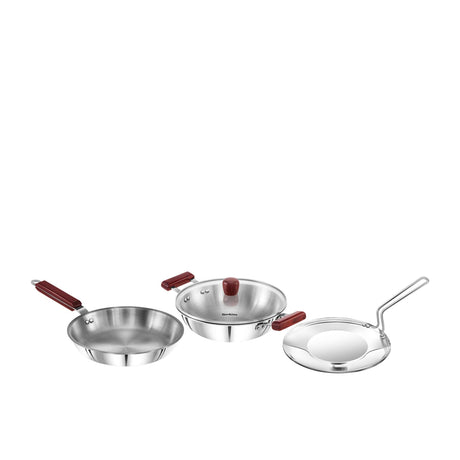 Hawkins Triniti Tri Ply Cookware Set 3 Piece - Image 02