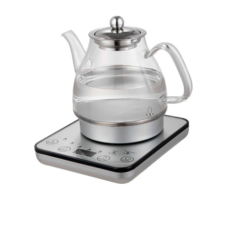 Healthy Choice Digital Glass Kettle with Tea Infuser 1.2L - Image 01