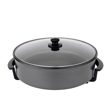 Healthy Choice Non Stick Electric Frypan 38cm Grey - Image 01