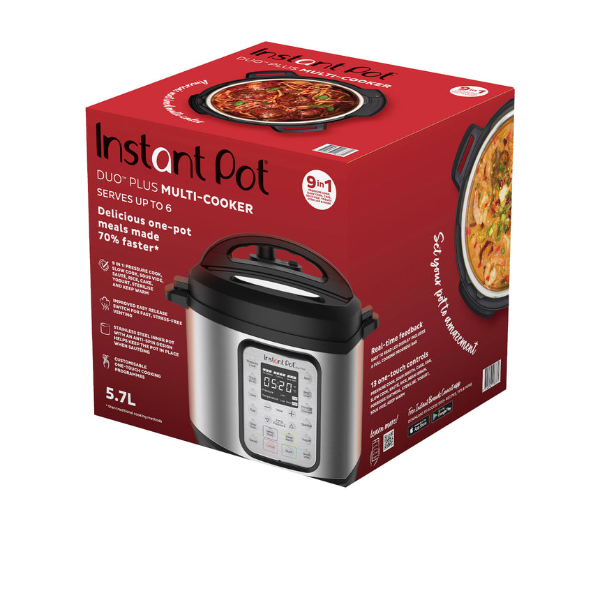 Instant Pot Duo Plus 9 in 1 Multi Cooker 5.7L - Image 04