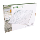 Integra Marble Pastry Board 40x30cm Grey - Image 03