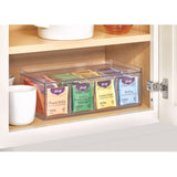 iDesign Crisp Tea Storage Organiser Clear - Image 04