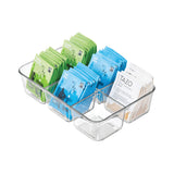 iDesign Linus Pack Organiser 6 Compartment Clear - Image 04