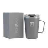 Iron Flask Grip Coffee Mug 350ml Graphite - Image 01