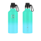 Iron Flask Narrow Mouth Bottle with Spout Lid 950ml Sky - Image 02