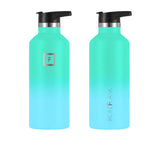 Iron Flask Narrow Mouth Bottle with Spout Lid 950ml Sky - Image 03