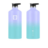 Iron Flask Narrow Mouth Bottle with Straw Lid 1.9L Cotton Candy - Image 03