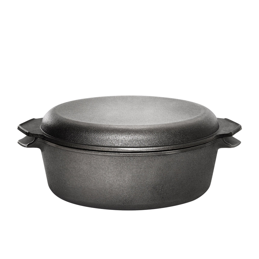 Ironclad Old Dutch Cast Iron Combo Cooker 36.5cm 4.5 Litre - Image 01