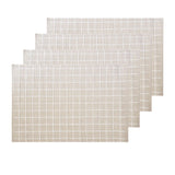 J.Elliot Home Amanda Rectangular Placemat Set of 4 Cream - Image 01