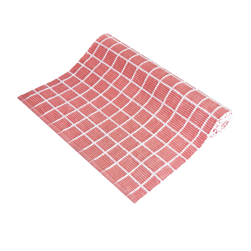 J.Elliot Home Amanda Table Runner 40x180cm Bubble Gum - Image 01