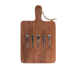 J.Elliot Home Ched Cheese Board and Marker Set 6pc - Image 01