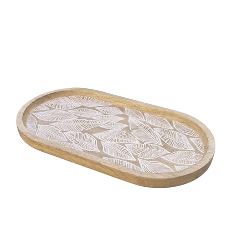 J.Elliot Home Maya Oval Serving Tray 30cm - Image 01