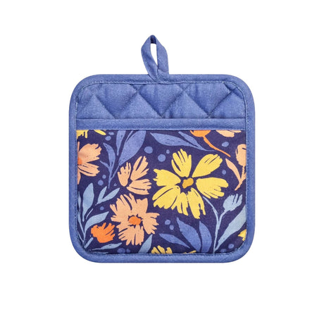 J.Elliot Home Millie Pot Holder Set of 2 Dusty Blue - Image 02