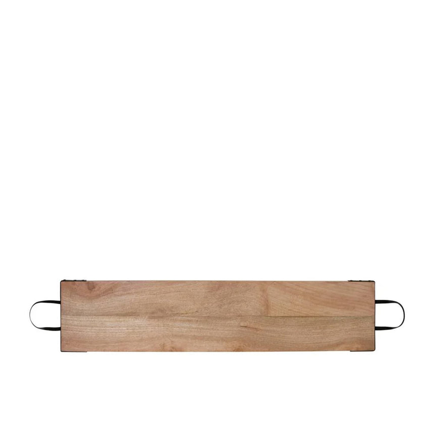 J.Elliot Home Oliver Long Serving Tray with Handle 110x20cm Natural - Image 01