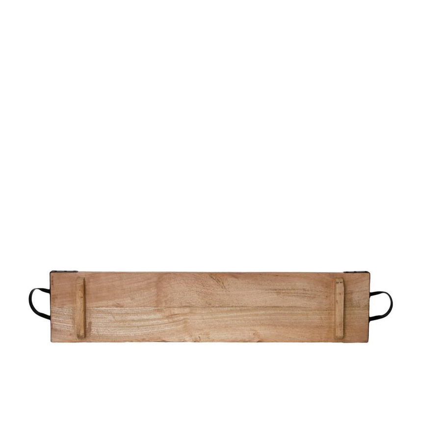 J.Elliot Home Oliver Long Serving Tray with Handle 110x20cm Natural - Image 03