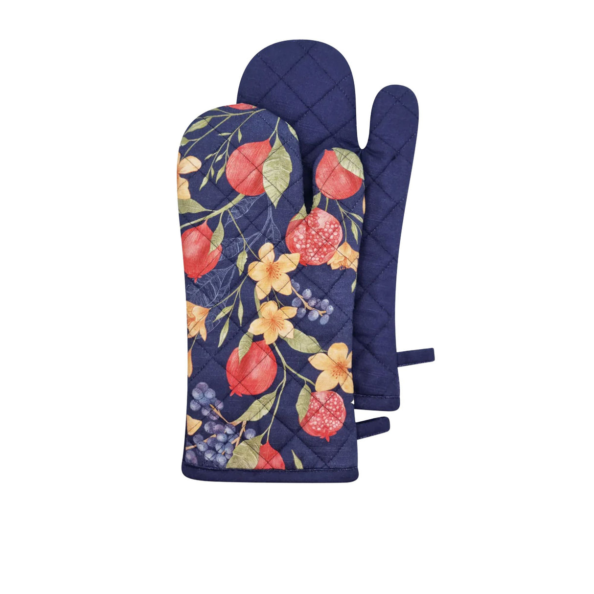 J.Elliot Home Pomegranate Oven Mitt Set of 2 - Image 01