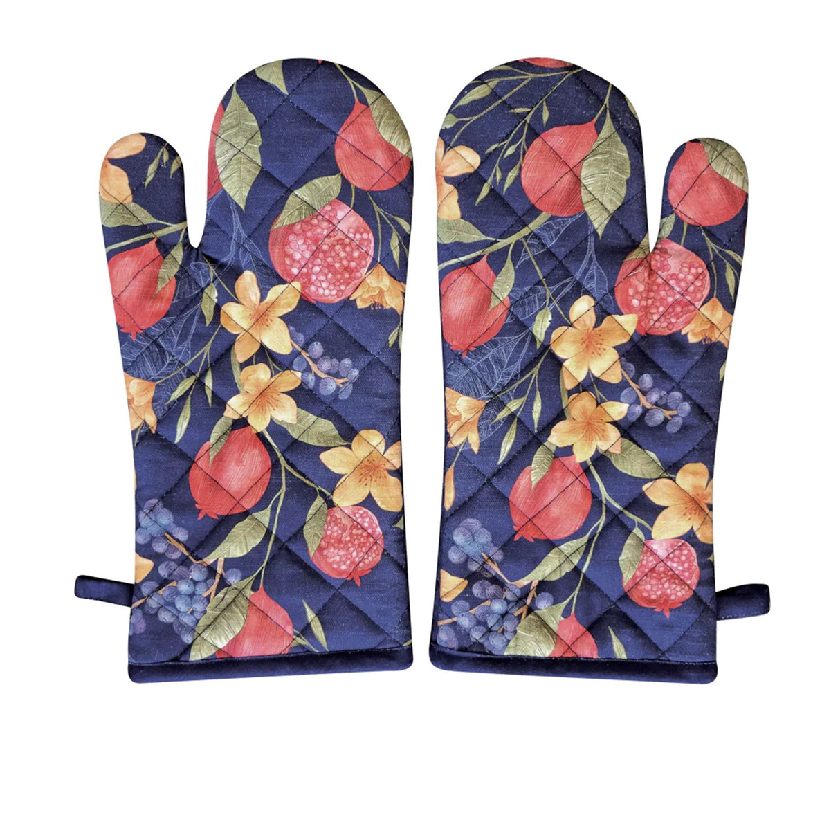 J.Elliot Home Pomegranate Oven Mitt Set of 2 - Image 02