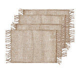 J.Elliot Home Rowan Rectangular Jute Placemat Set of 4 Natural - Image 01