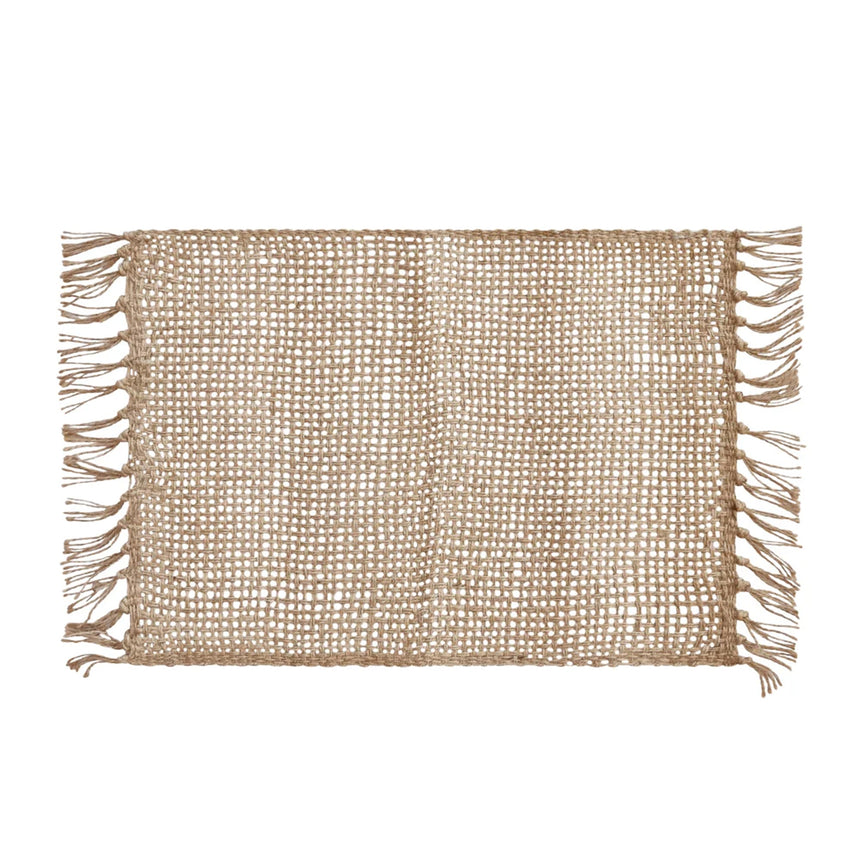 J.Elliot Home Rowan Rectangular Jute Placemat Set of 4 Natural - Image 02