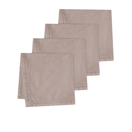 J.Elliot Home Simon Napkin 45cm Set of 4 Nude - Image 01