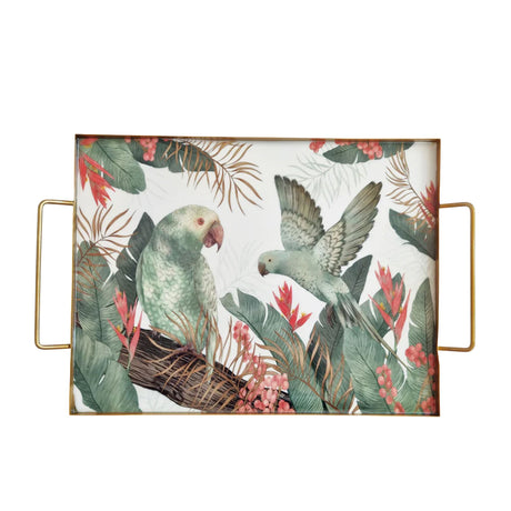 J.Elliot Home Tropical Rectangular Serving Tray 46x35cm - Image 01