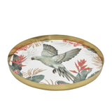 J.Elliot Home Tropical Round Serving Tray 35cm - Image 01