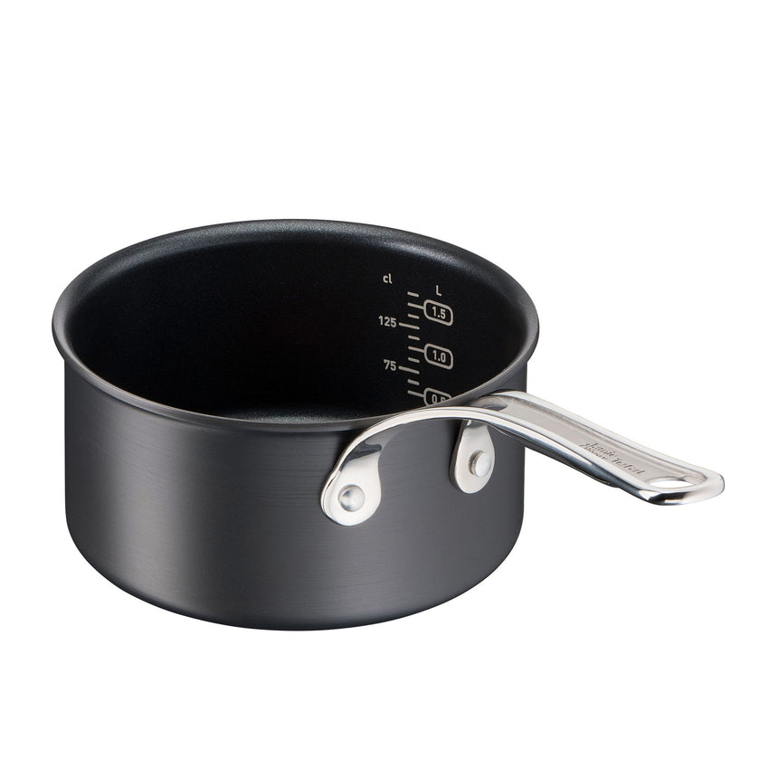 Tefal Jamie Oliver Cooks Classic Induction Non-Stick Hard Anodised Saucepan 18cm - Image 03