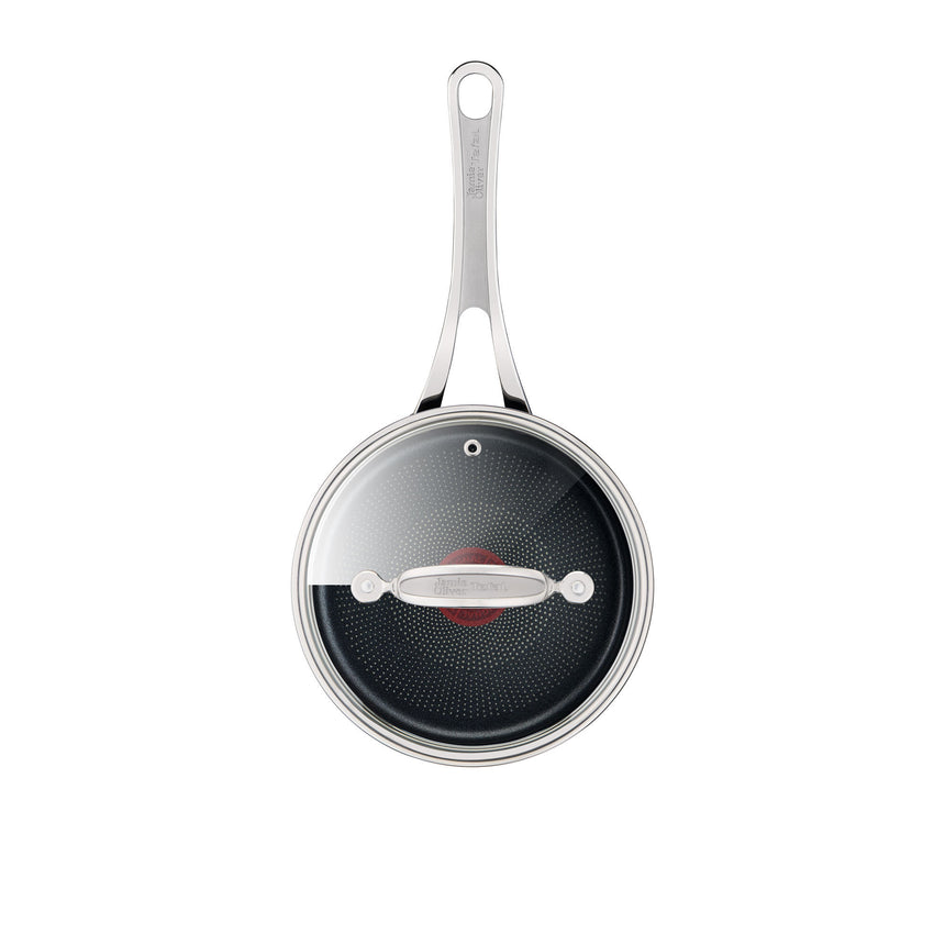 Tefal Jamie Oliver Cooks Classic Induction Non-Stick Hard Anodised Saucepan 18cm - Image 04