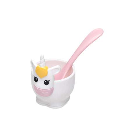 Joie Unicorn Egg Cup and Spoon - Image 01