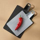 Joseph Joseph Chop2Pot Plus Folding Chopping Board 34.5x26cm in Black - Image 05