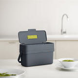 Joseph Joseph Compo Food Waste Caddy 4 Litre Grey - Image 02