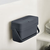 Joseph Joseph Compo Food Waste Caddy 4 Litre Grey - Image 03