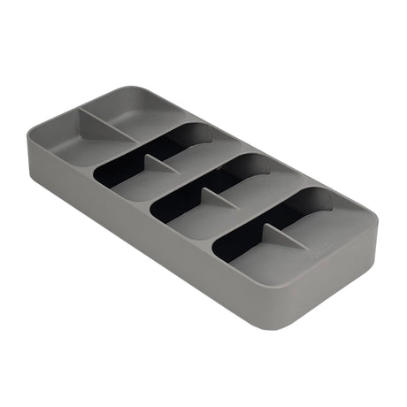 Joseph Joseph DrawerStore Large Compact Cutlery Organiser Grey - Image 01