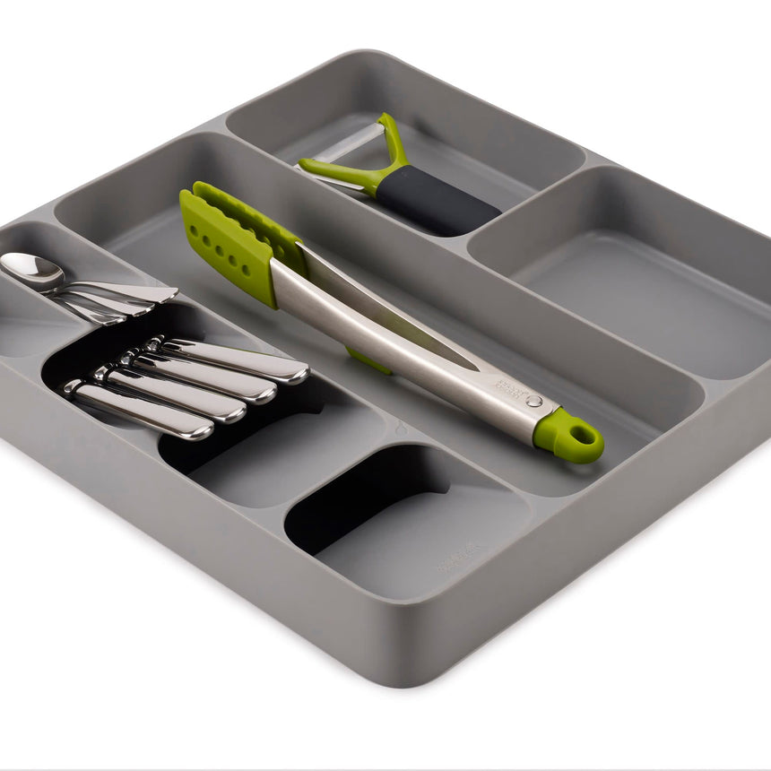 Joseph Joseph DrawerStore Cutlery and Utensil Organiser Grey - Image 03