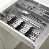 Joseph Joseph DrawerStore Cutlery and Utensil Organiser Grey - Image 05