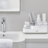 Joseph Joseph EasyStore Bathroom Storage Caddy Grey in White - Image 04