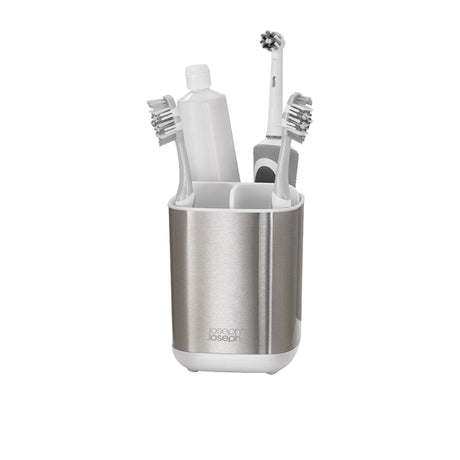 Joseph Joseph EasyStore Steel Toothbrush Caddy - Image 01