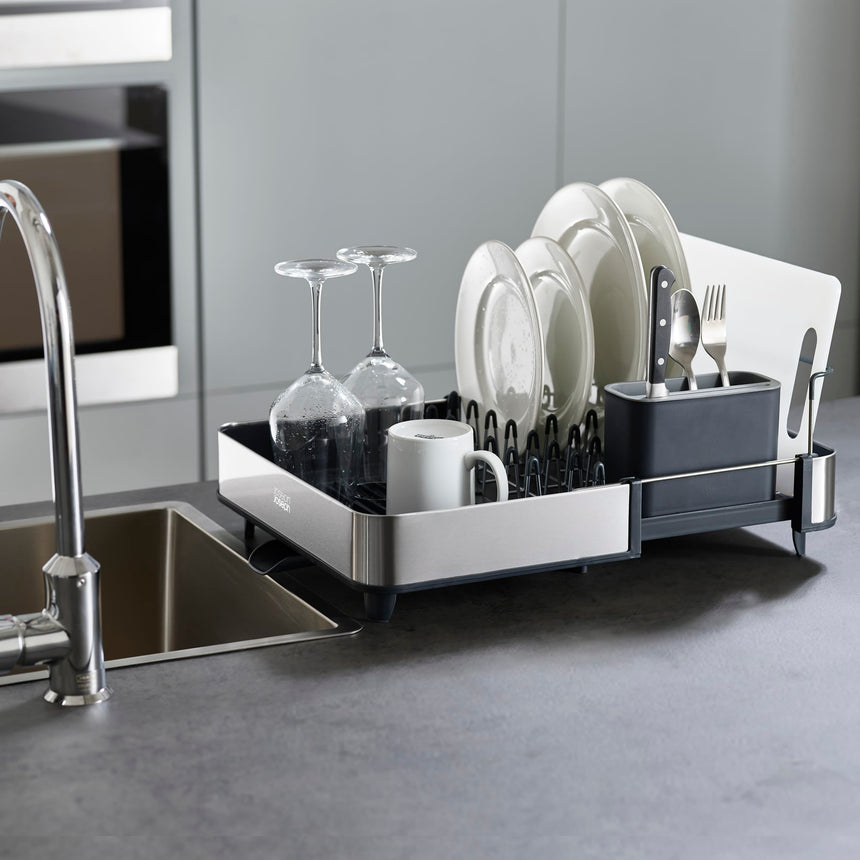 Joseph Joseph Extend Steel Dish Rack Grey - Image 03