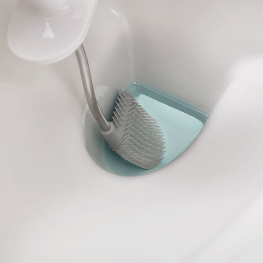 Joseph Joseph Flex Plus Smart Toilet Brush with Storage Grey - Image 05