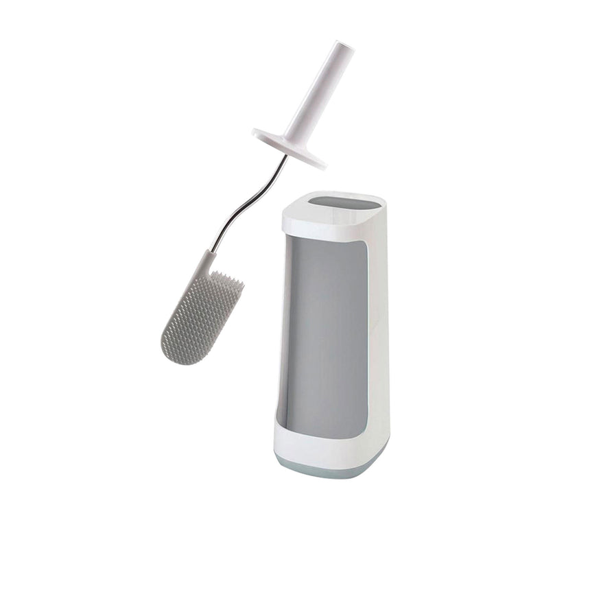 Joseph Joseph Flex Plus Smart Toilet Brush with Storage Grey - Image 01