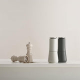 Joseph Joseph Milltop No-Spill Salt and Pepper Set Grey - Image 04