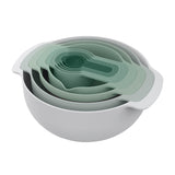 Joseph Joseph Nest 9 Plus Food Preparation Set of 9 Editions Sage - Image 01