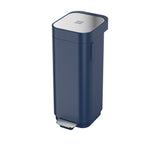 Joseph Joseph Porta EasyEmpty Pedal Bin 40L Midnight in Blue - Image 01