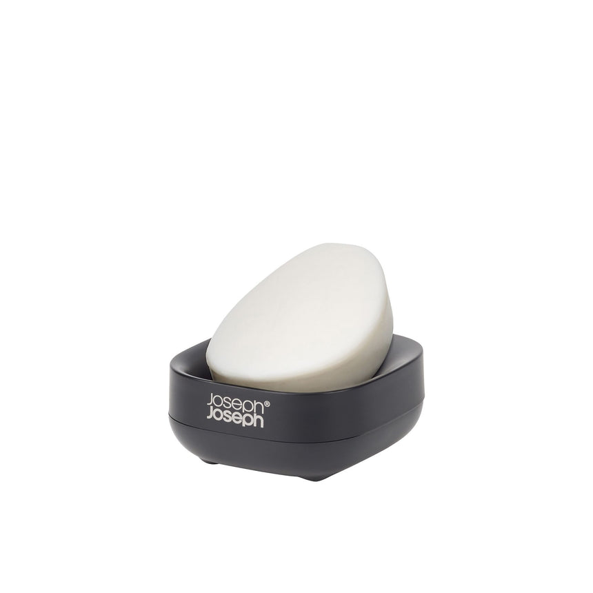 Joseph Joseph Slim Compact Soap Dish in Black - Image 06