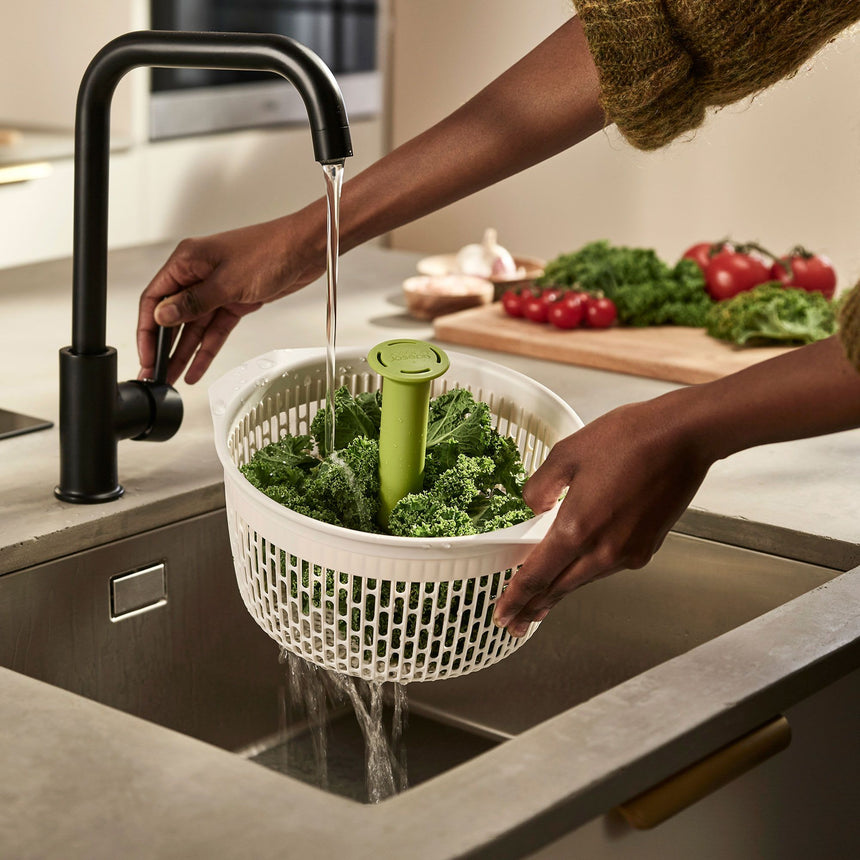 Joseph Joseph Spindola In Sink Salad Spinning Colander - Image 02