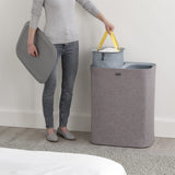 Joseph Joseph Tota 90L Laundry Separation Basket Grey - Image 03