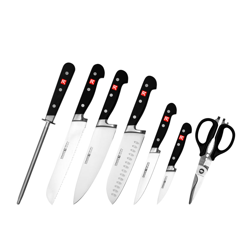 Kamati Classic Forged 8 Piece Knife Block Set - Image 02