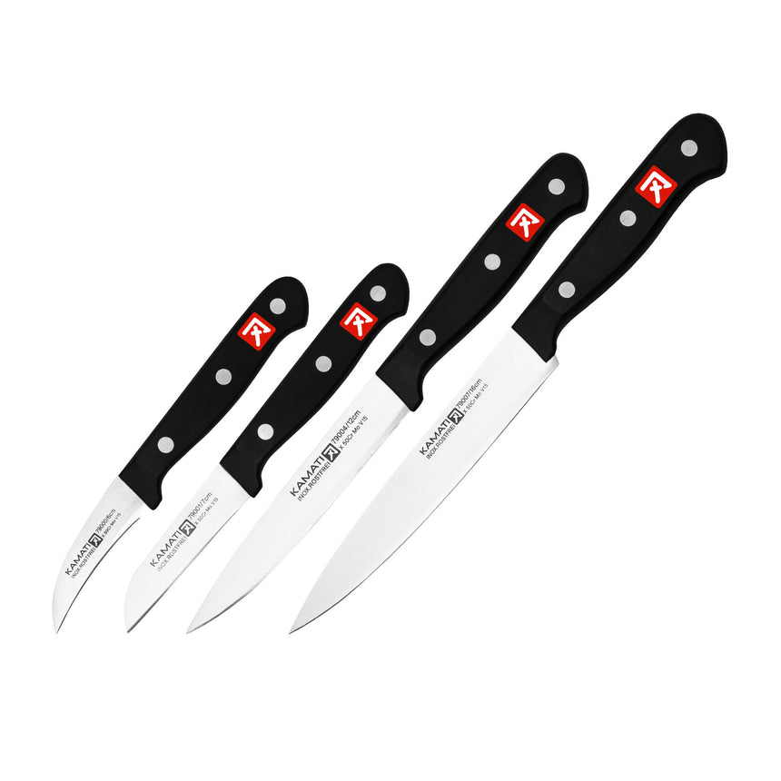 Kamati Gourmet 4pc Preparation Knife Set - Image 01